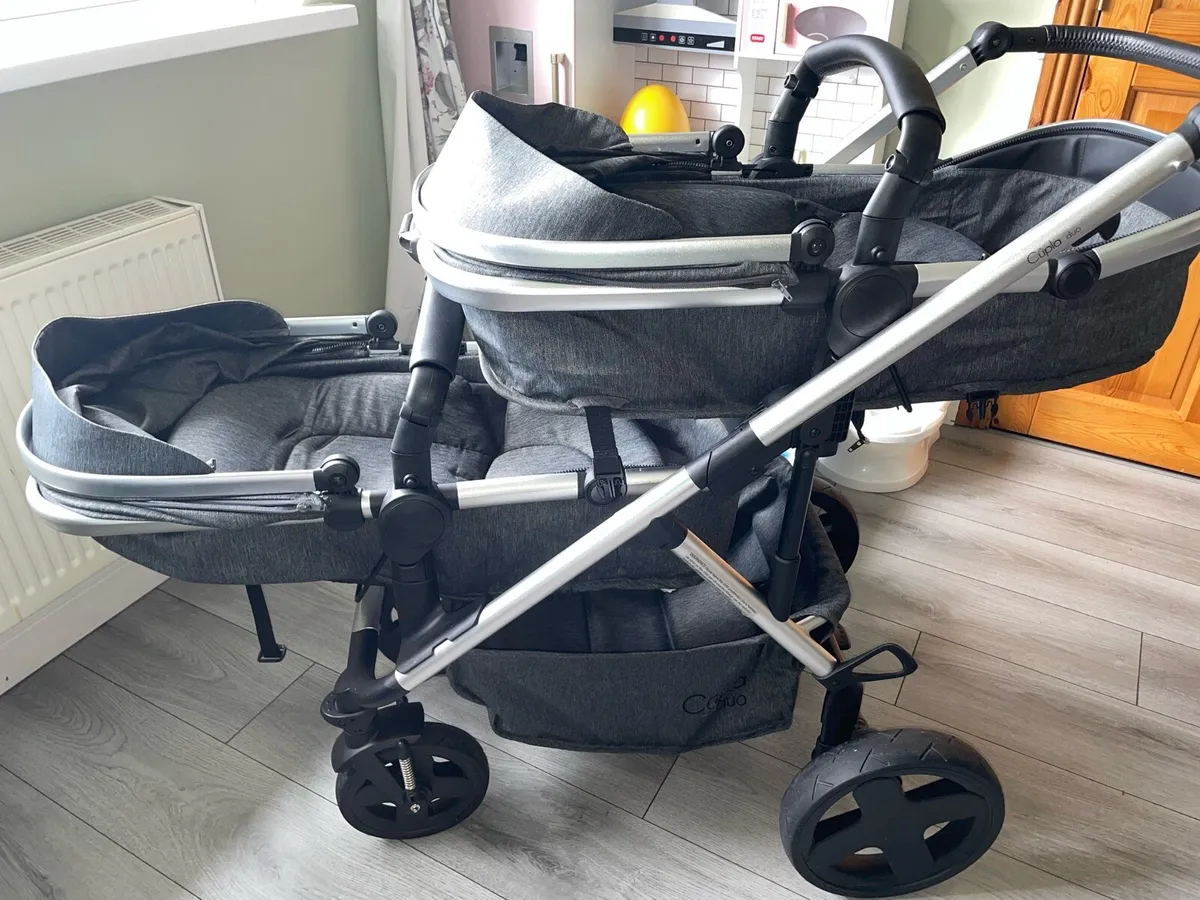 Cupla double buggy with extras. - Image 3