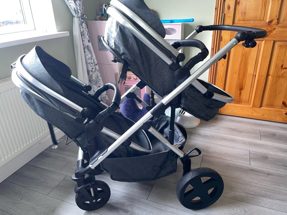 Cupla double buggy with extras. - Image 4