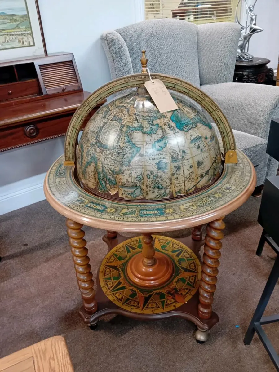 Modern Decorative Drinks Globe - Image 1