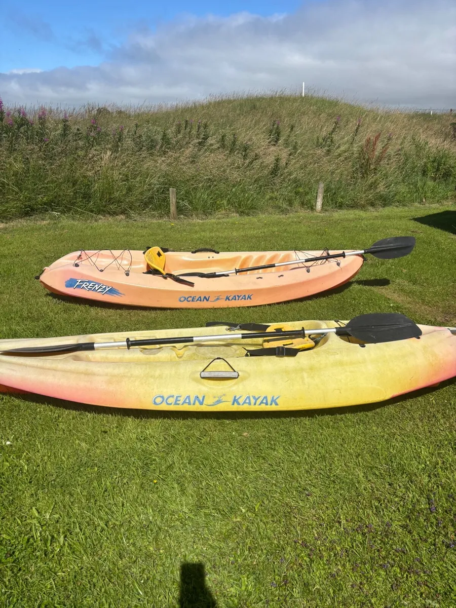 Ocean kayaks x2 - Image 1