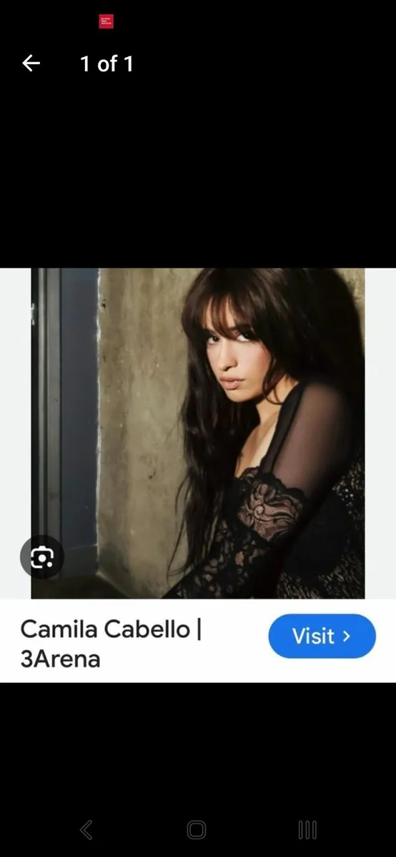 Camila Cabello tickets x 2
