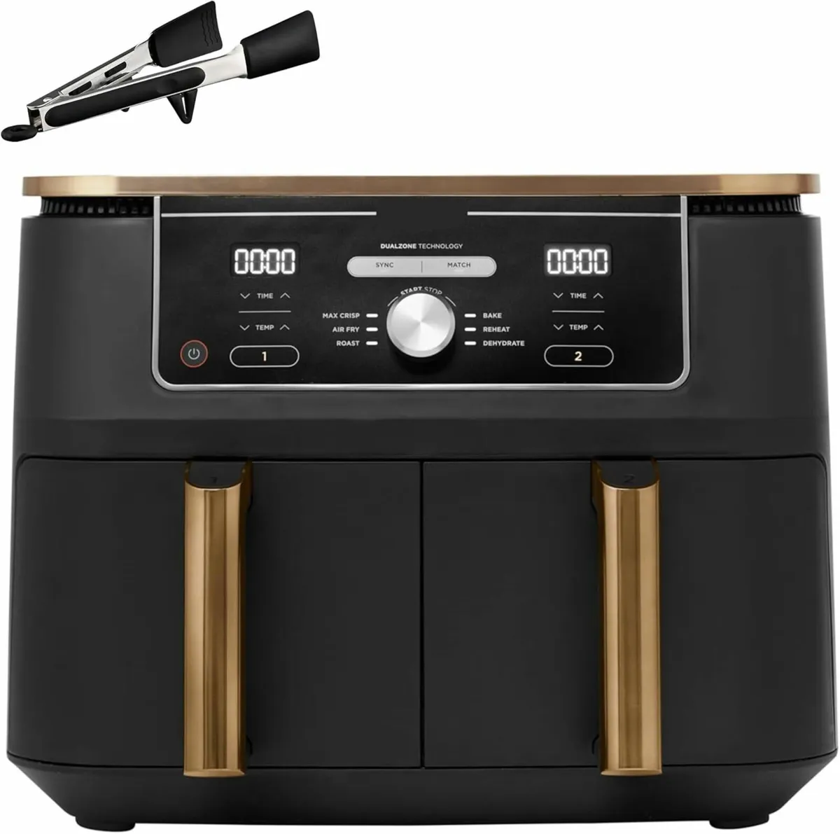Air Fryer 9.5 Dual Zone with Smart Cooking Probe - Image 1