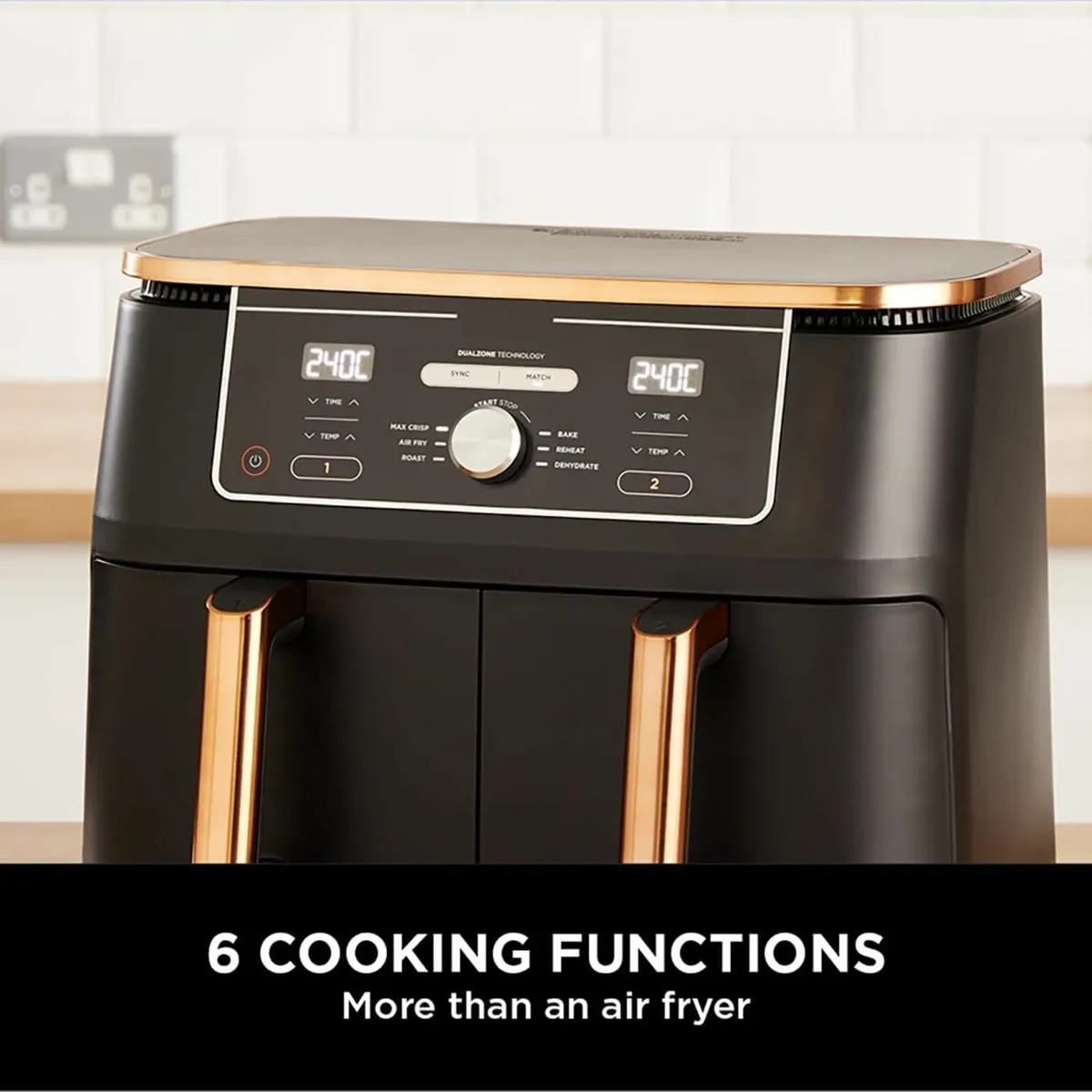 Air Fryer 9.5 Dual Zone with Smart Cooking Probe - Image 3