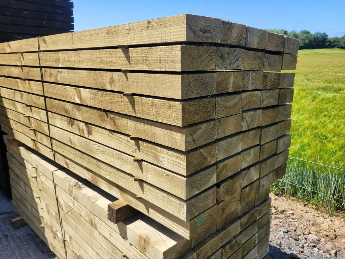 Railway sleepers / Pressure treated - Image 4