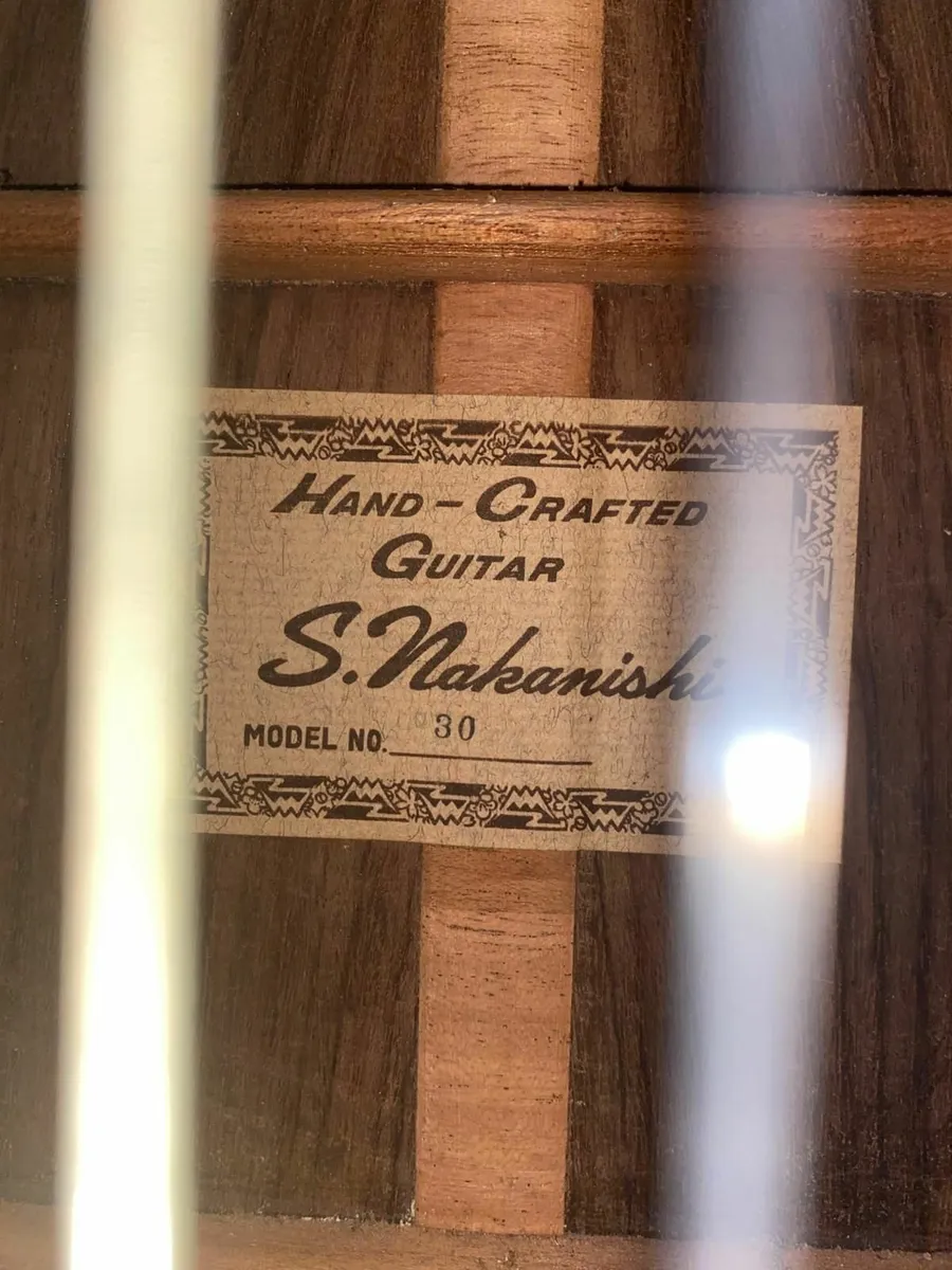 Rare vintage classical guitar - Image 2