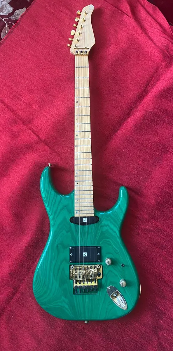 Vintage 80s Custom Electric Guitar - Image 1