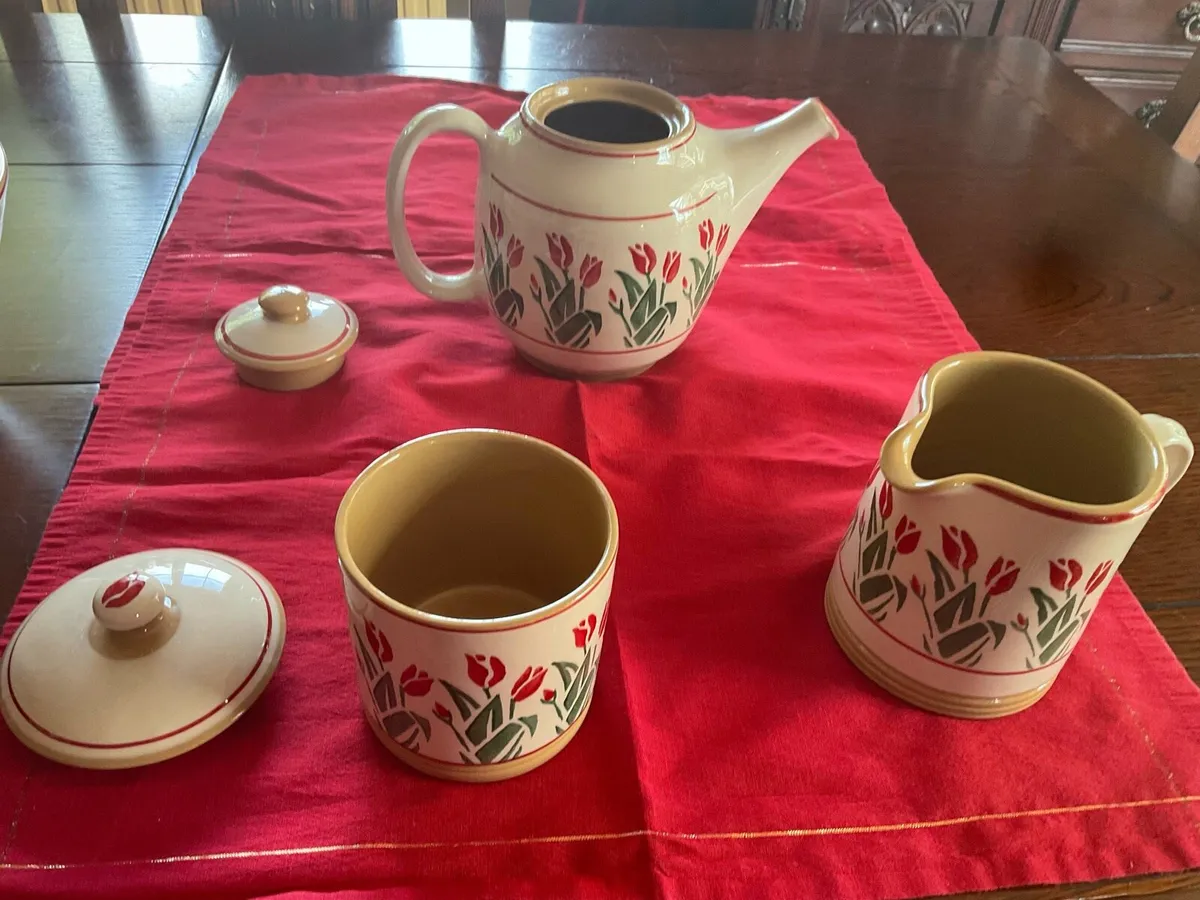Nicholas Mosse New teapot sugar bowl and jug set - Image 4