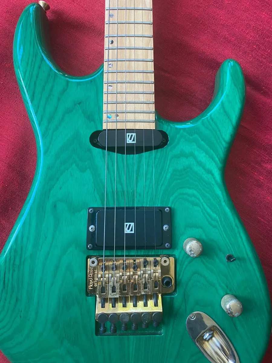 Vintage 80s Custom Electric Guitar - Image 2