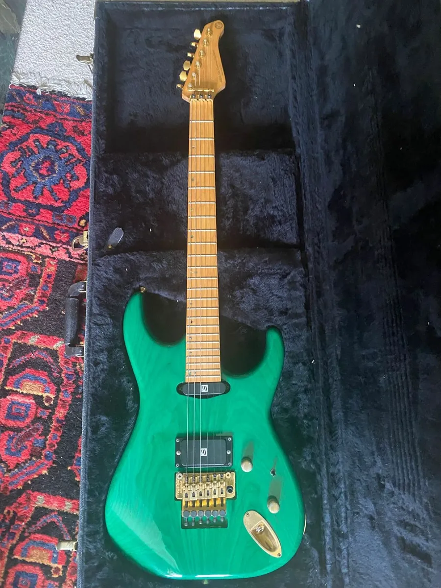 Vintage 80s Custom Electric Guitar - Image 3