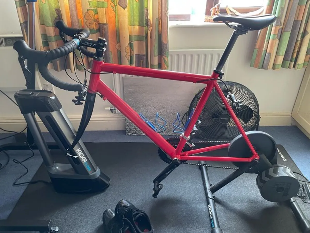 Wahoo Kickr Core, Climb and bike. - Image 1