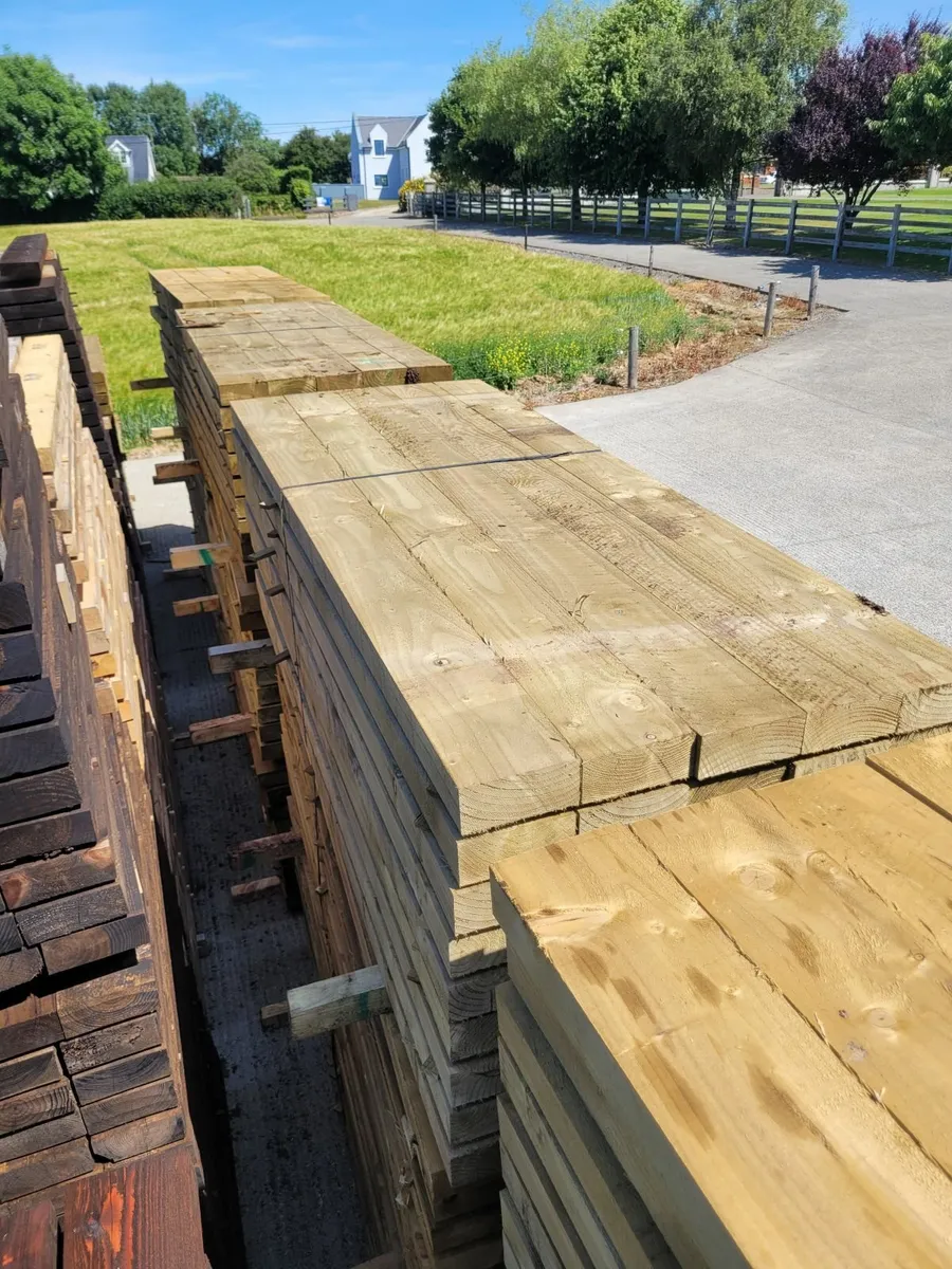 Railway sleepers/Pressure treated - Image 3