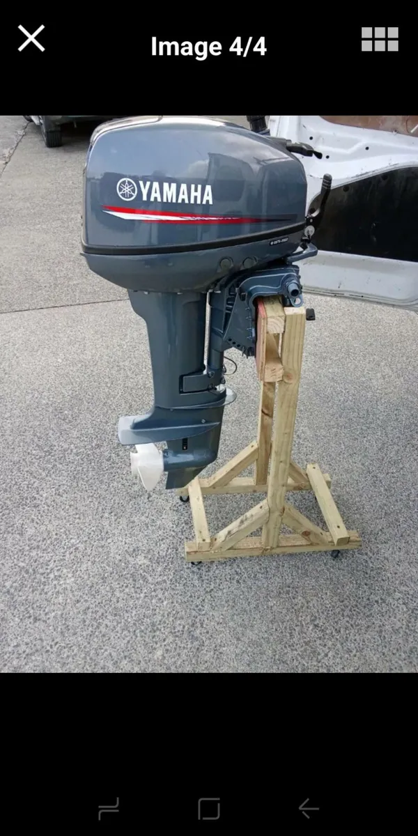 Outboard Yamaha 15hp 2stroke short shaft - Image 1