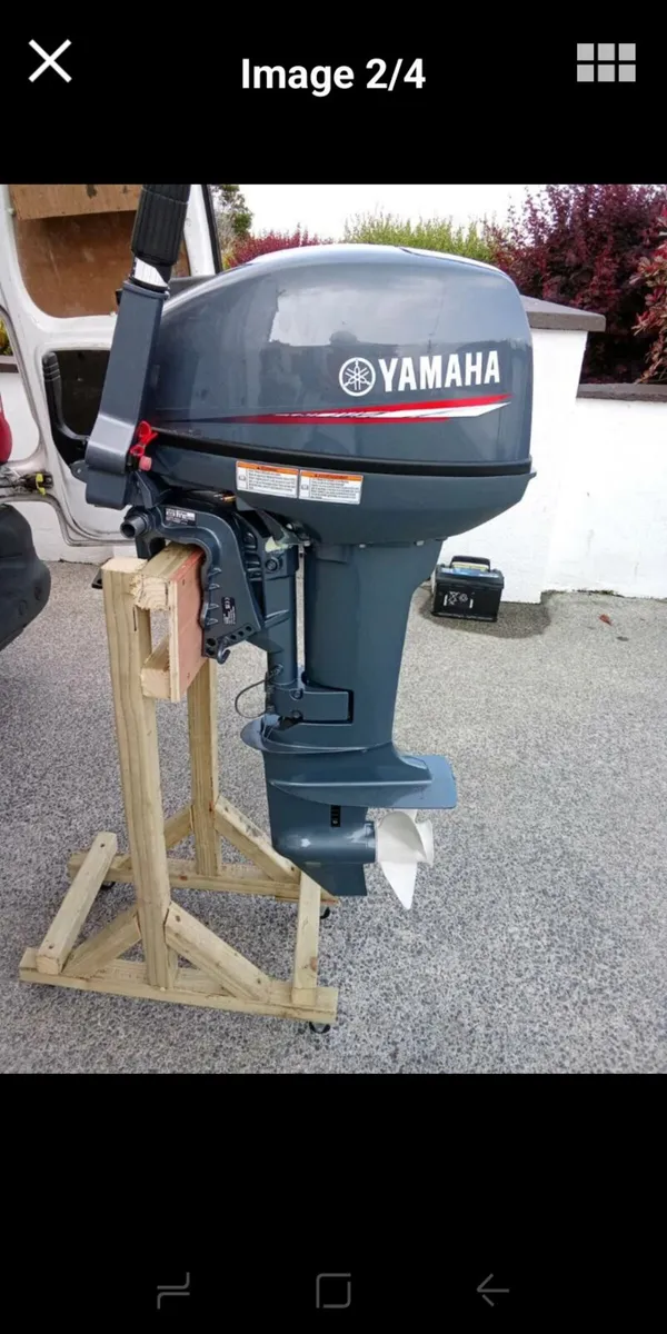 Outboard Yamaha 15hp 2stroke short shaft - Image 3
