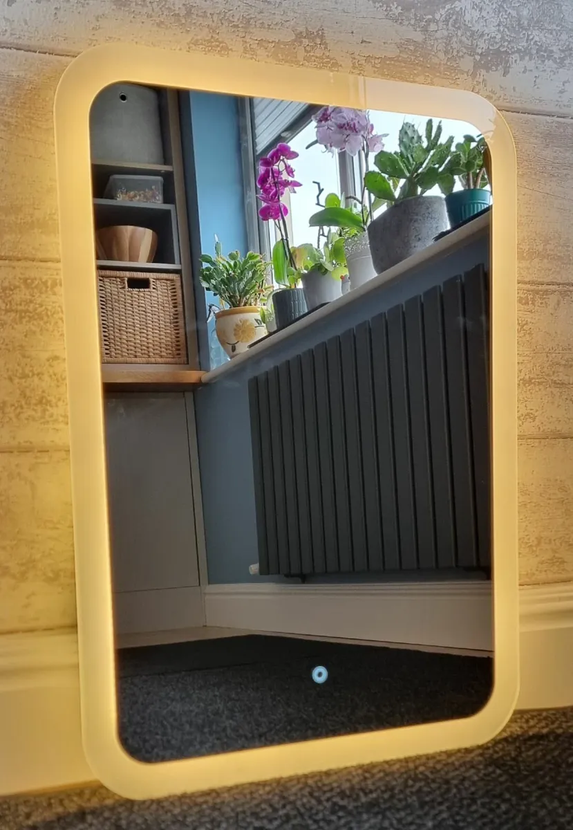 LED Bathroom Mirror 50x70cm - Image 1