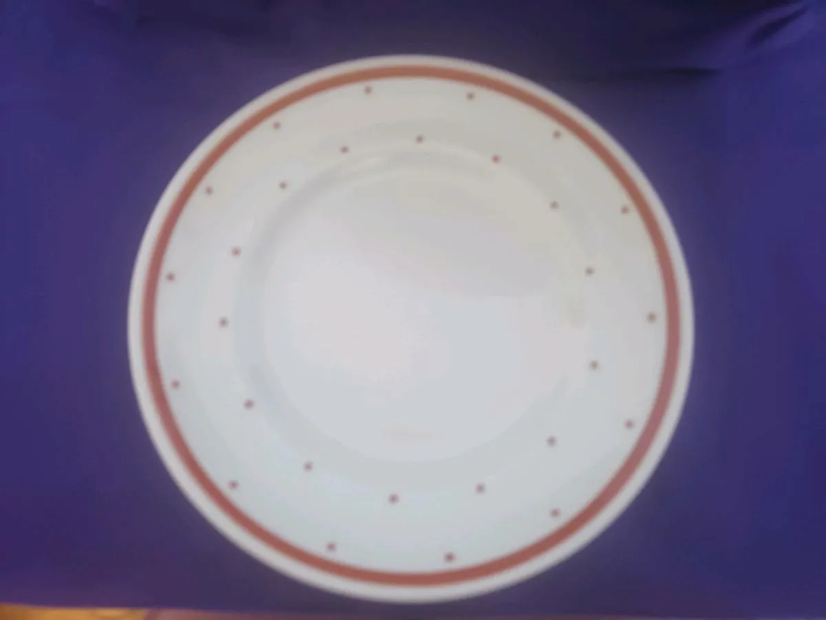 6 piece Susie  Cooper Polka Dot Cake Set - Image 3