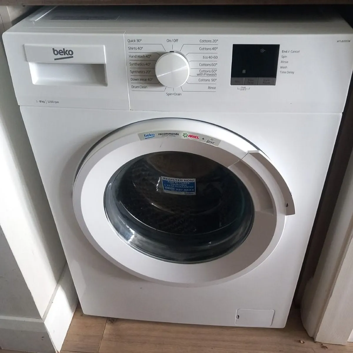 Washing machine and tumble dryer and base of bed for sale all in great condition - Image 1