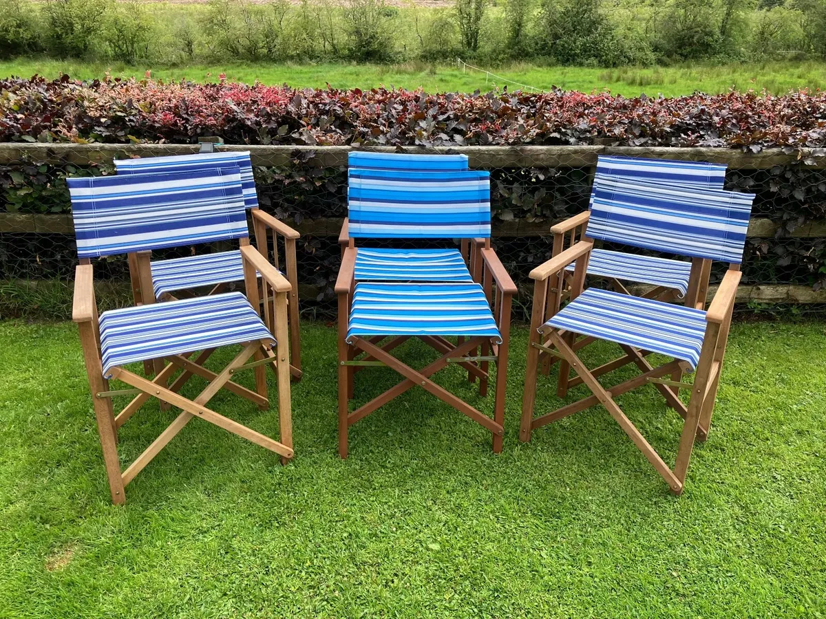 Garden Table + 6 Director Style Garden Chairs €120 - Image 4
