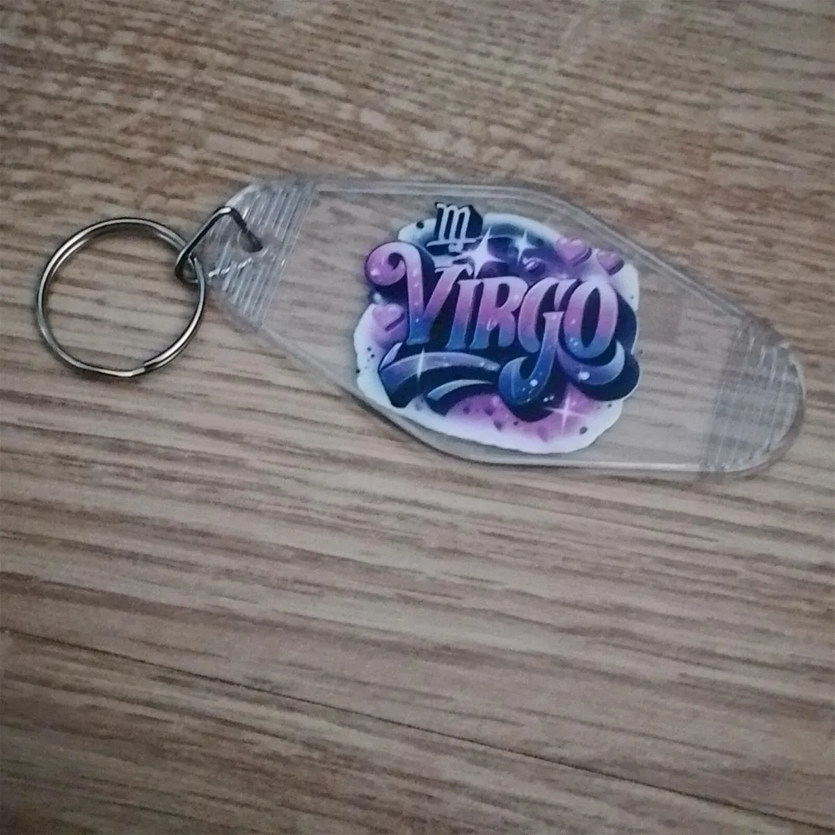 1 Virgo Keyring