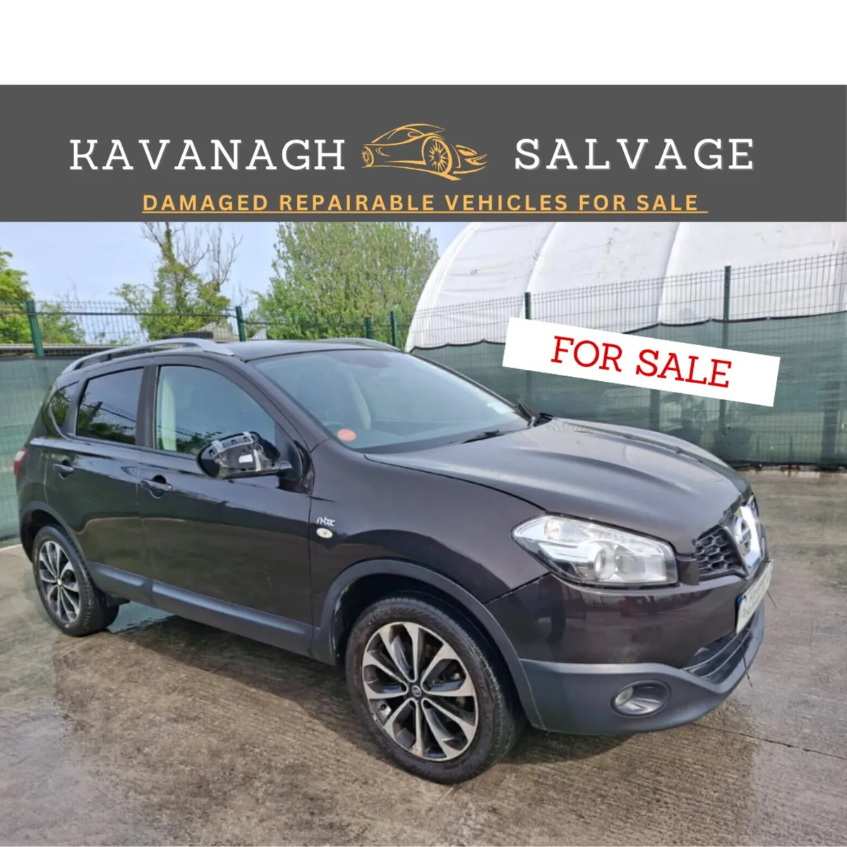 *2011 Nissan Qashqai  light damage - Image 1