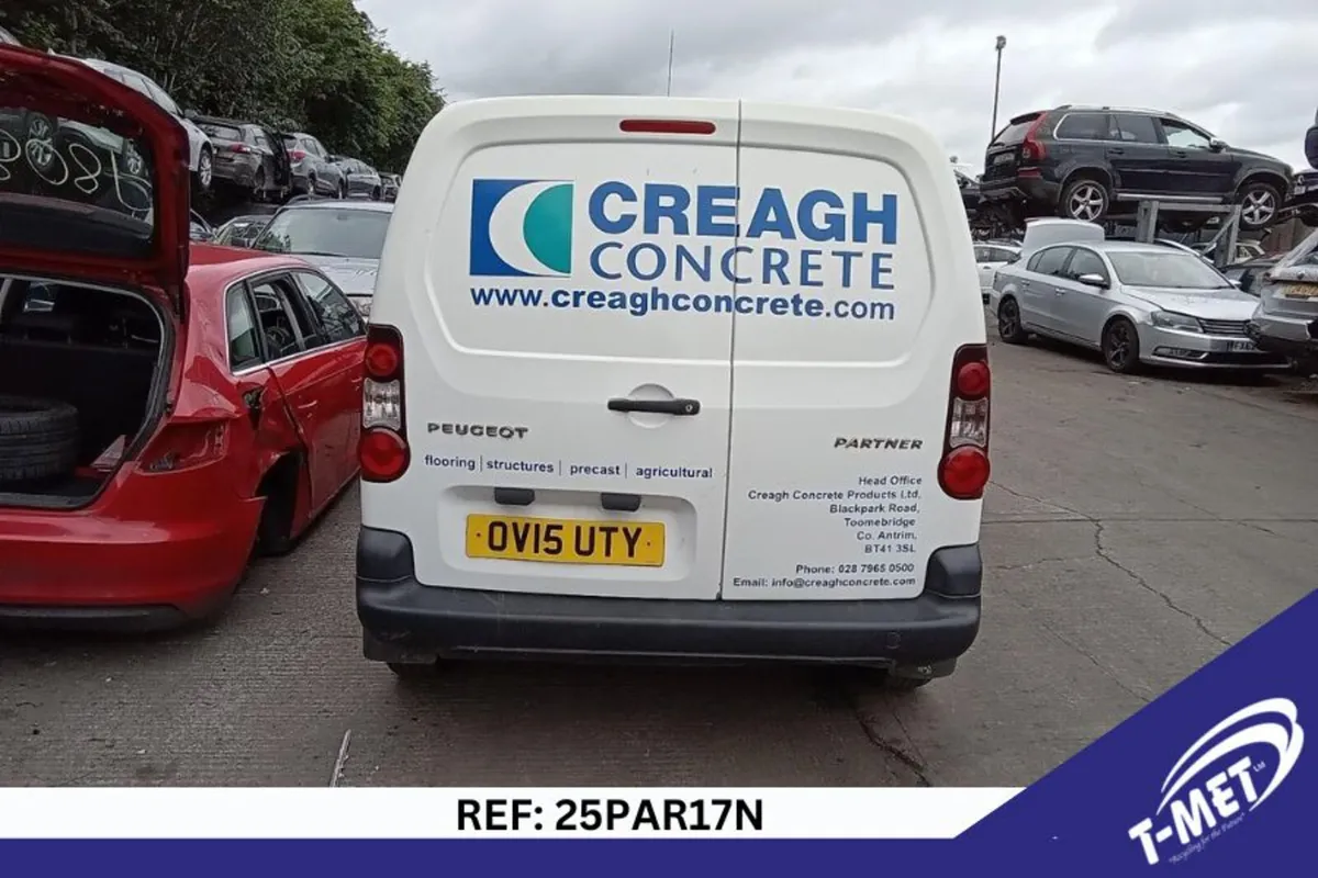 2015 PEUGEOT PARTNER BREAKING FOR PARTS - Image 1