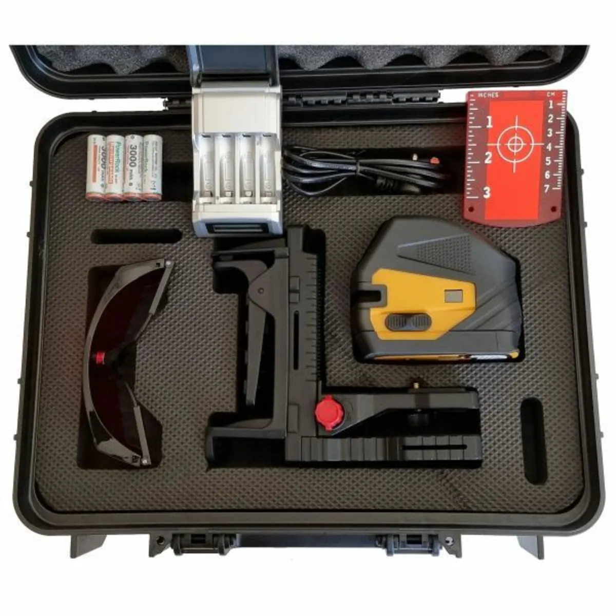 Cross Line Laser Level -  Fukuda FDG232R Red Beam - Image 2