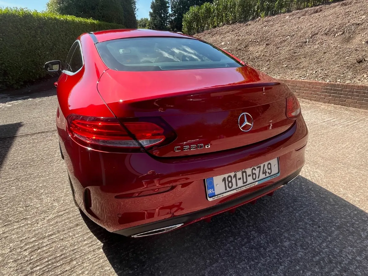 Mercedes coupe - Stunning red AMG Sports trim - Image 4