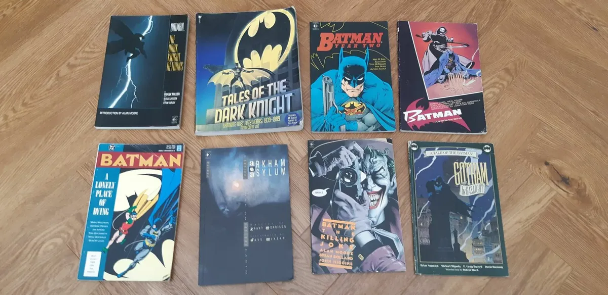 Batman Graphic Novel Books