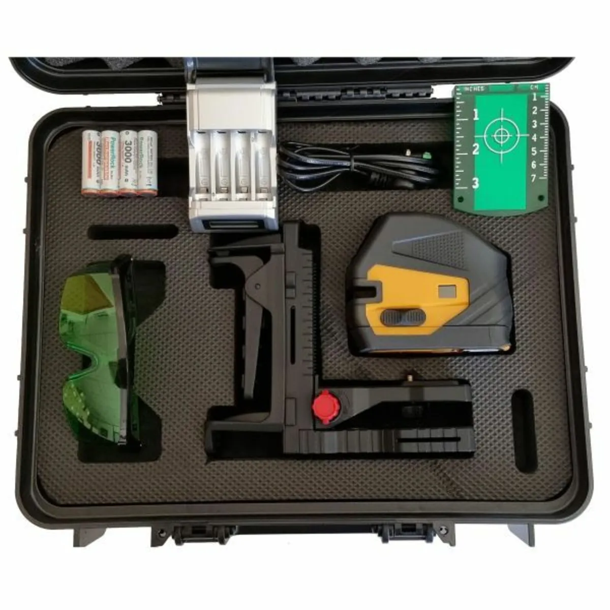 Cross Line Laser Level - Fukuda FDG232G Green Beam - Image 2
