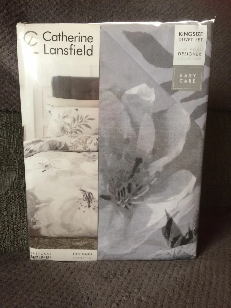 Duvet Set King Size Catherine Lansfield - Image 2