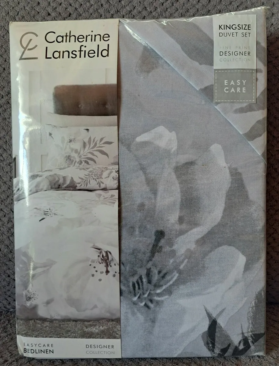Duvet Set King Size Catherine Lansfield - Image 3
