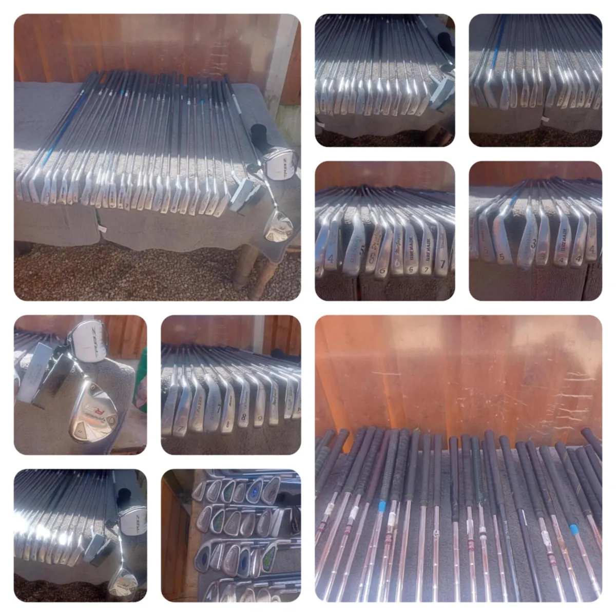 A selection of golf irons. And Putters. - Image 1