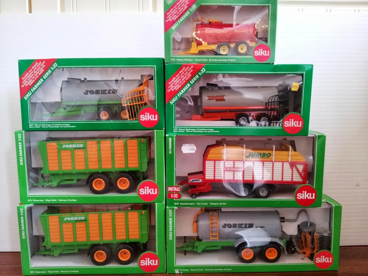 Model Tractor Trailers Joskin Kaweco Tankers Siku - Image 1