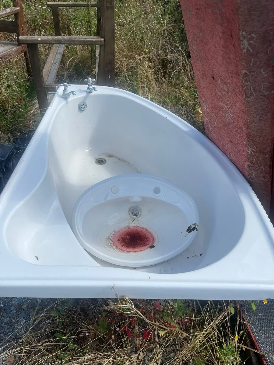 Bath and sink