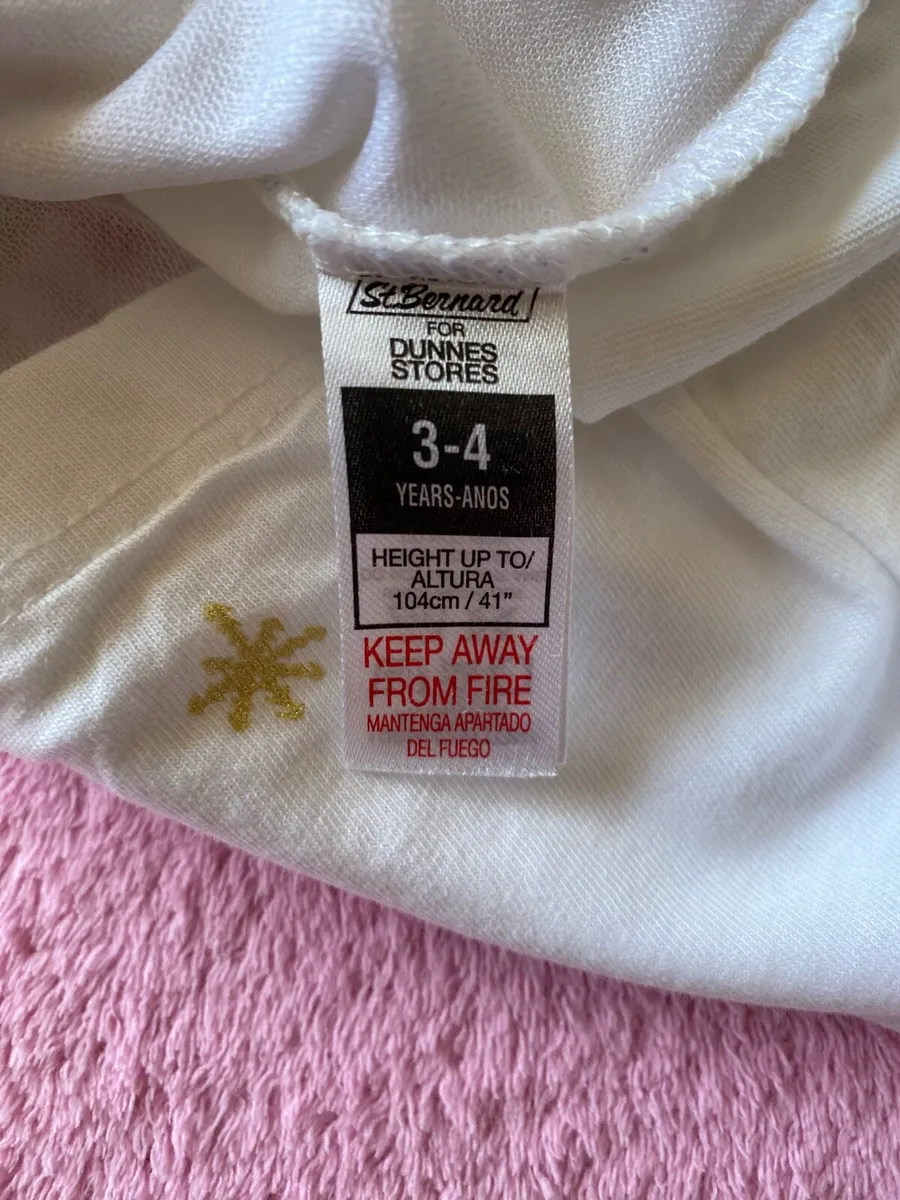 White Christmas Santa Long Sleeve Top - Image 4