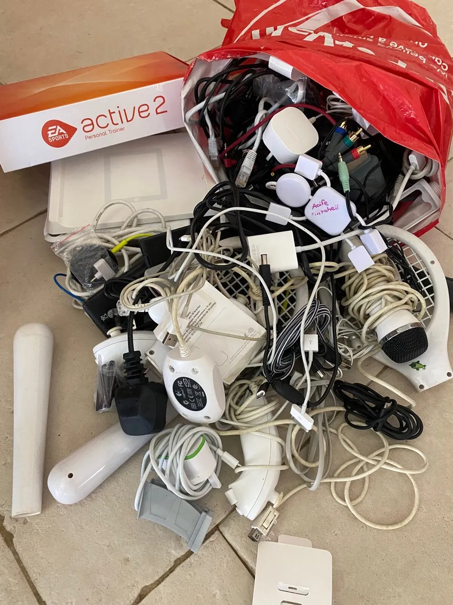 Wii accessories, cables, etc