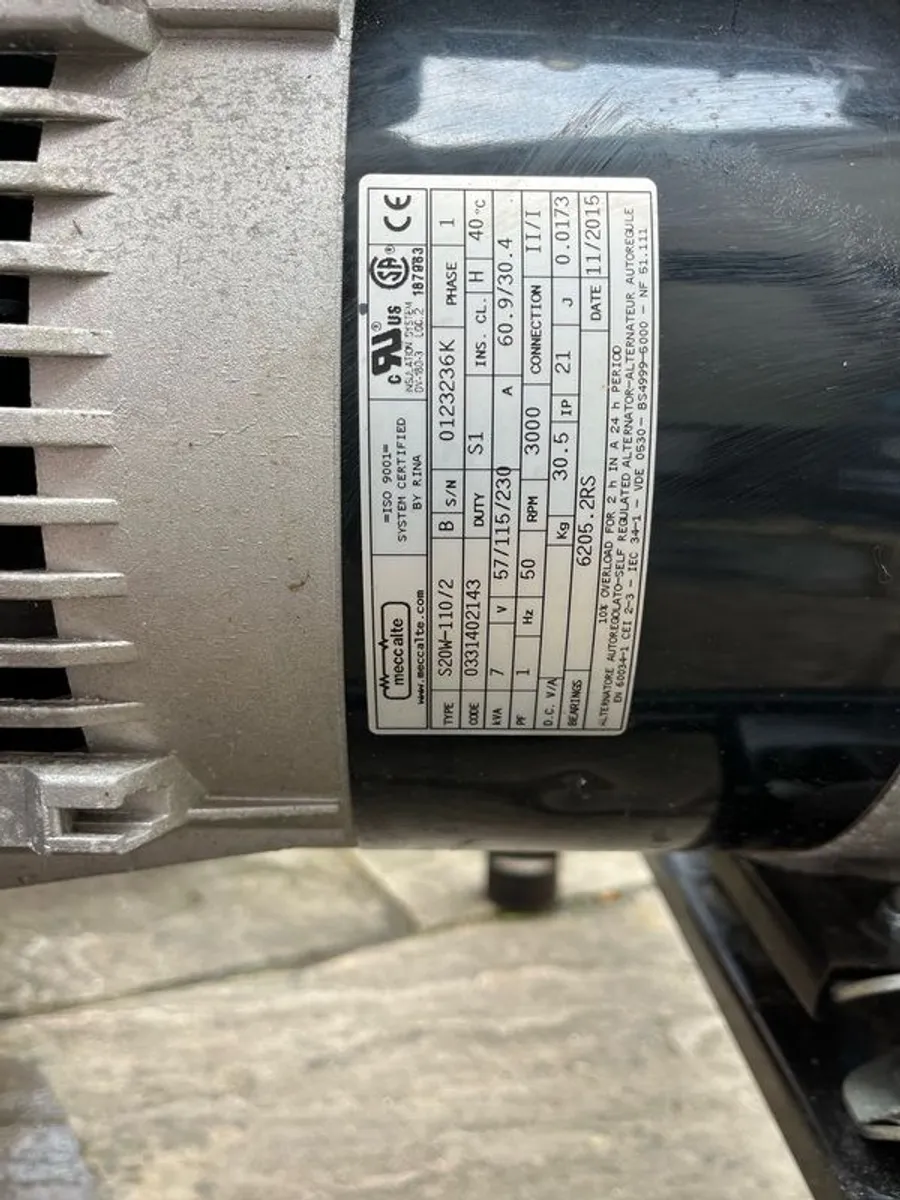 Honda 7kva petrol generator - Image 4