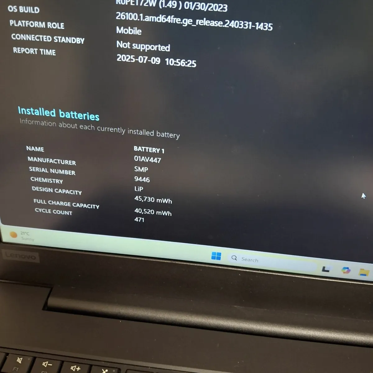 Lenovo ThinkPad E580 | i5-8250U | 16GB RAM Laptop - Image 4