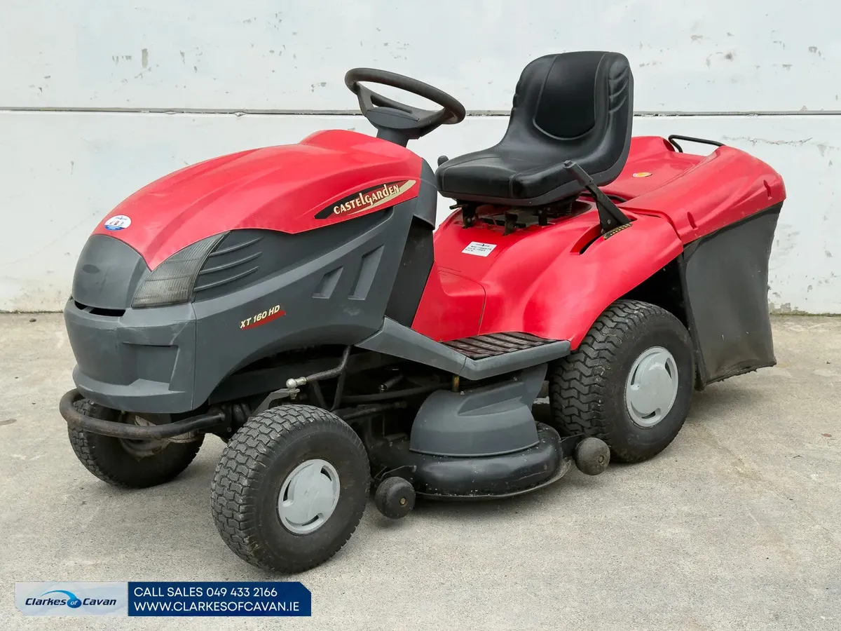 2008 Castelgarden XT160HD ride-on lawnmower - Image 1