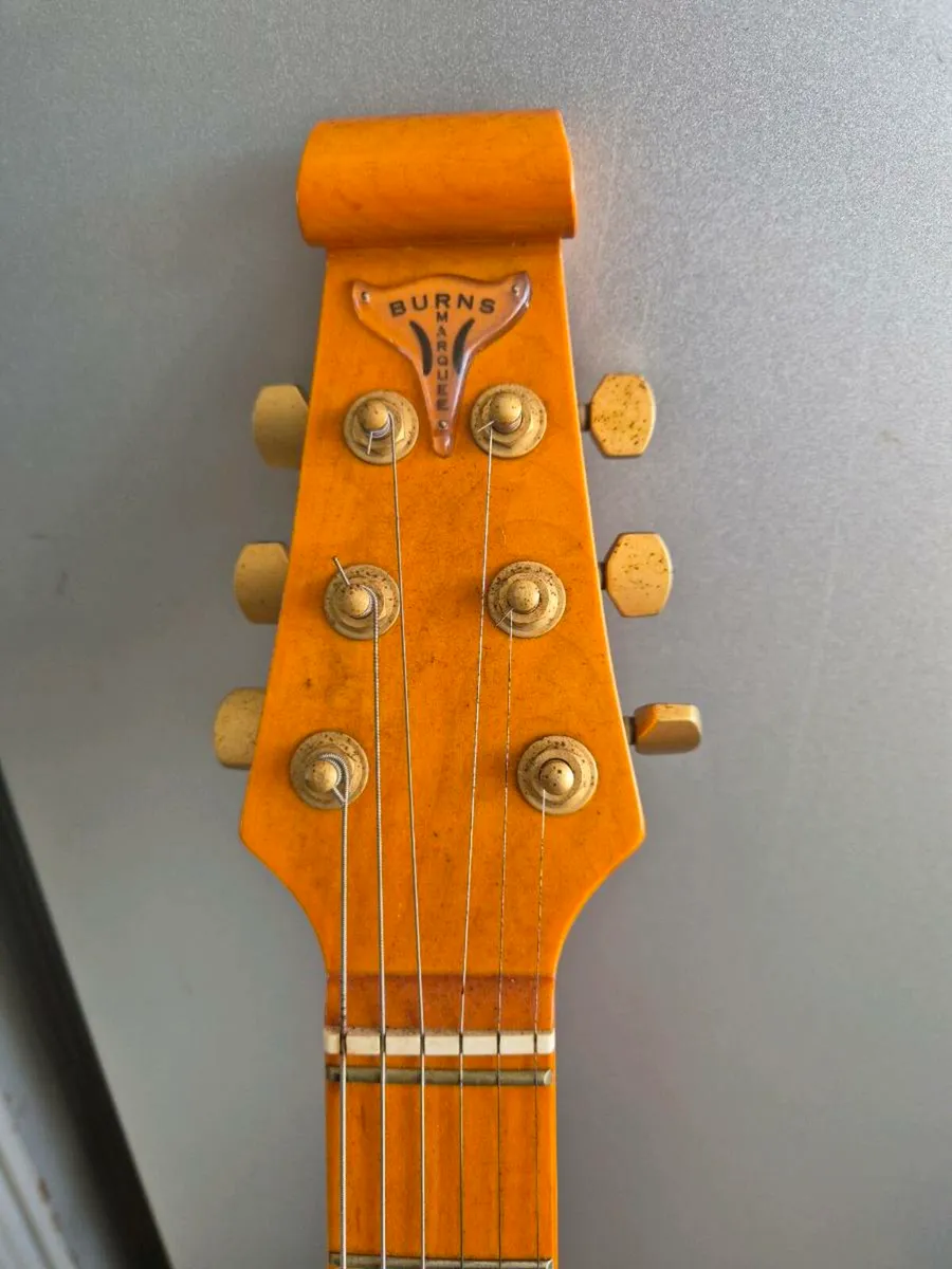 Burns Marquee Guitar with Small Amplifier - Image 3