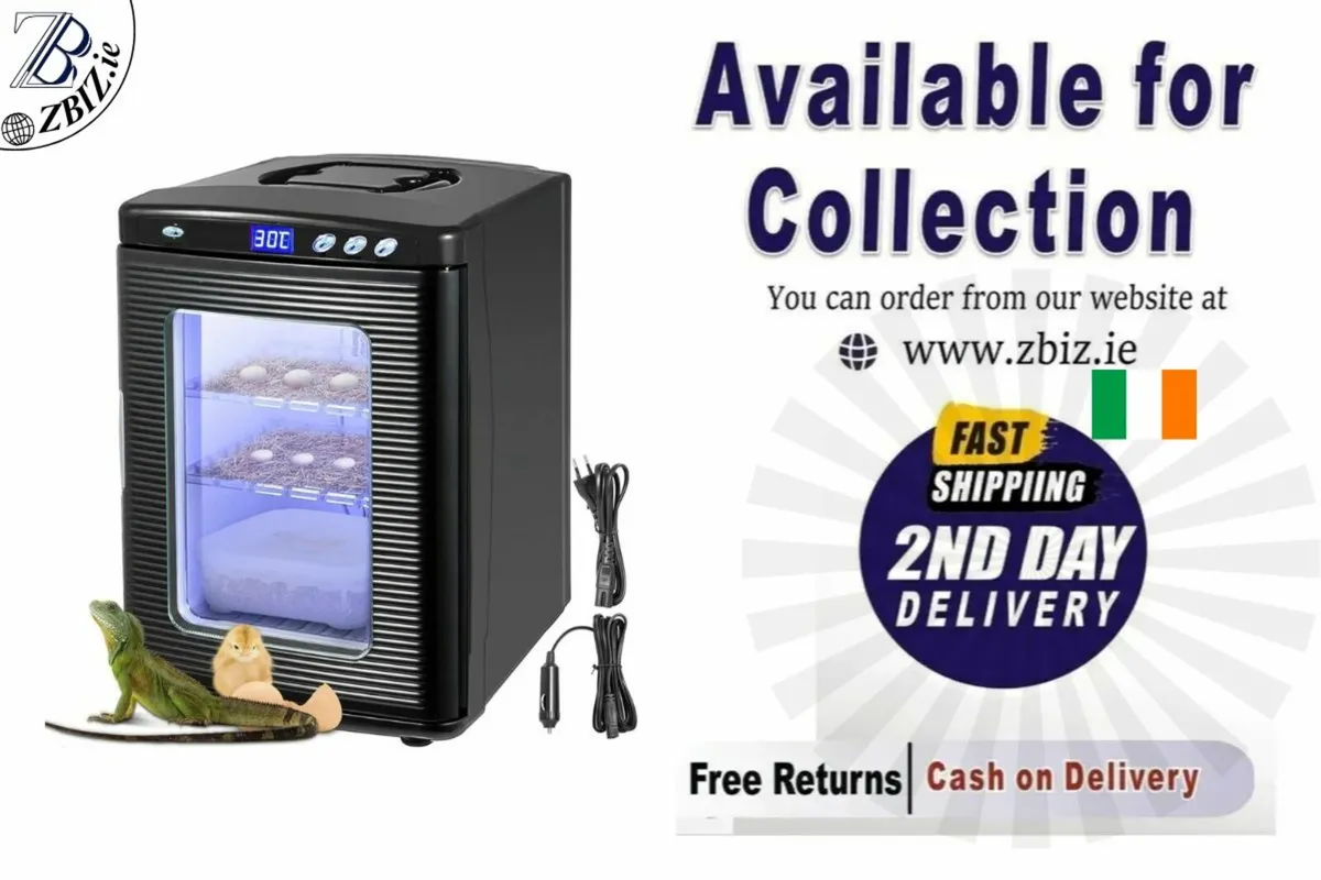 25L Reptile Egg Incubator with Digital Temperature - Image 1