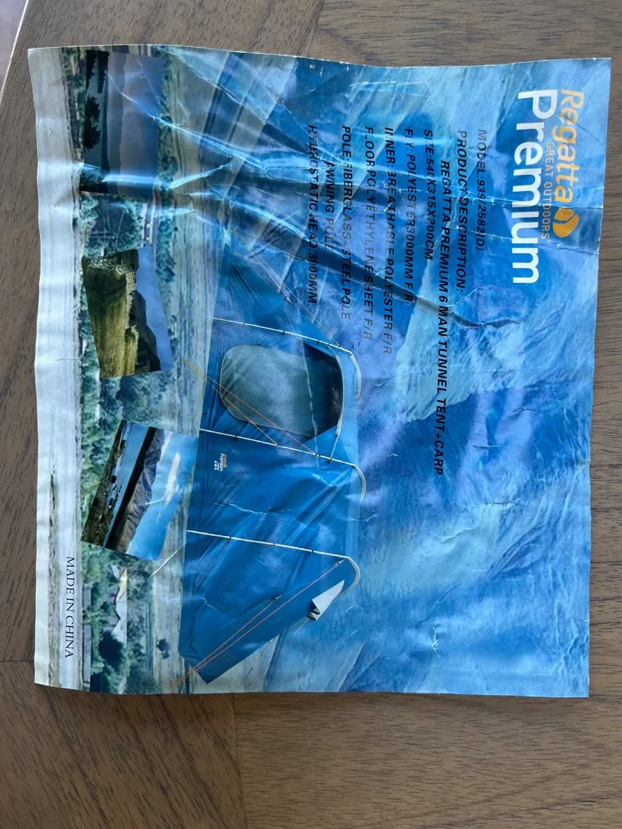 Regatta 6-man tent - Image 1