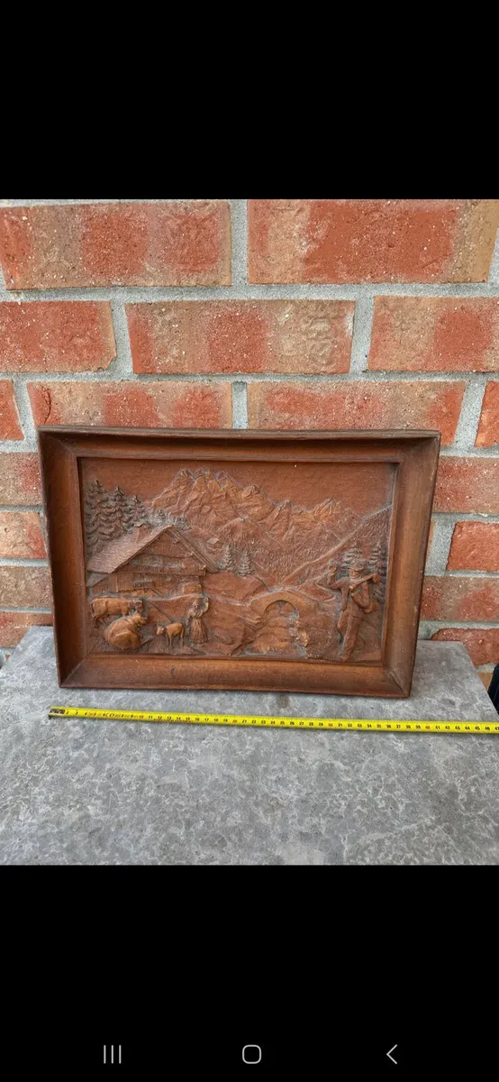 Landscape wood frame postage possible