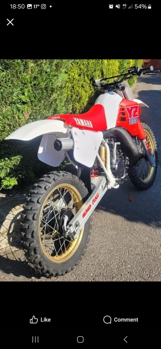 1986 Yamaha YZ 250 for Sale - Image 2