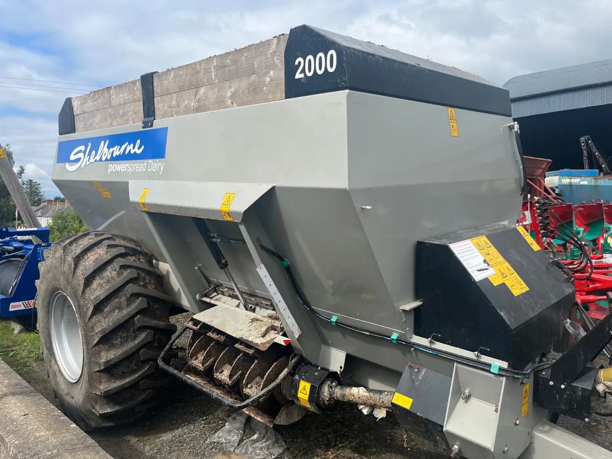 Used Shelbourne Reynolds 2000 Muckspreader - Image 3