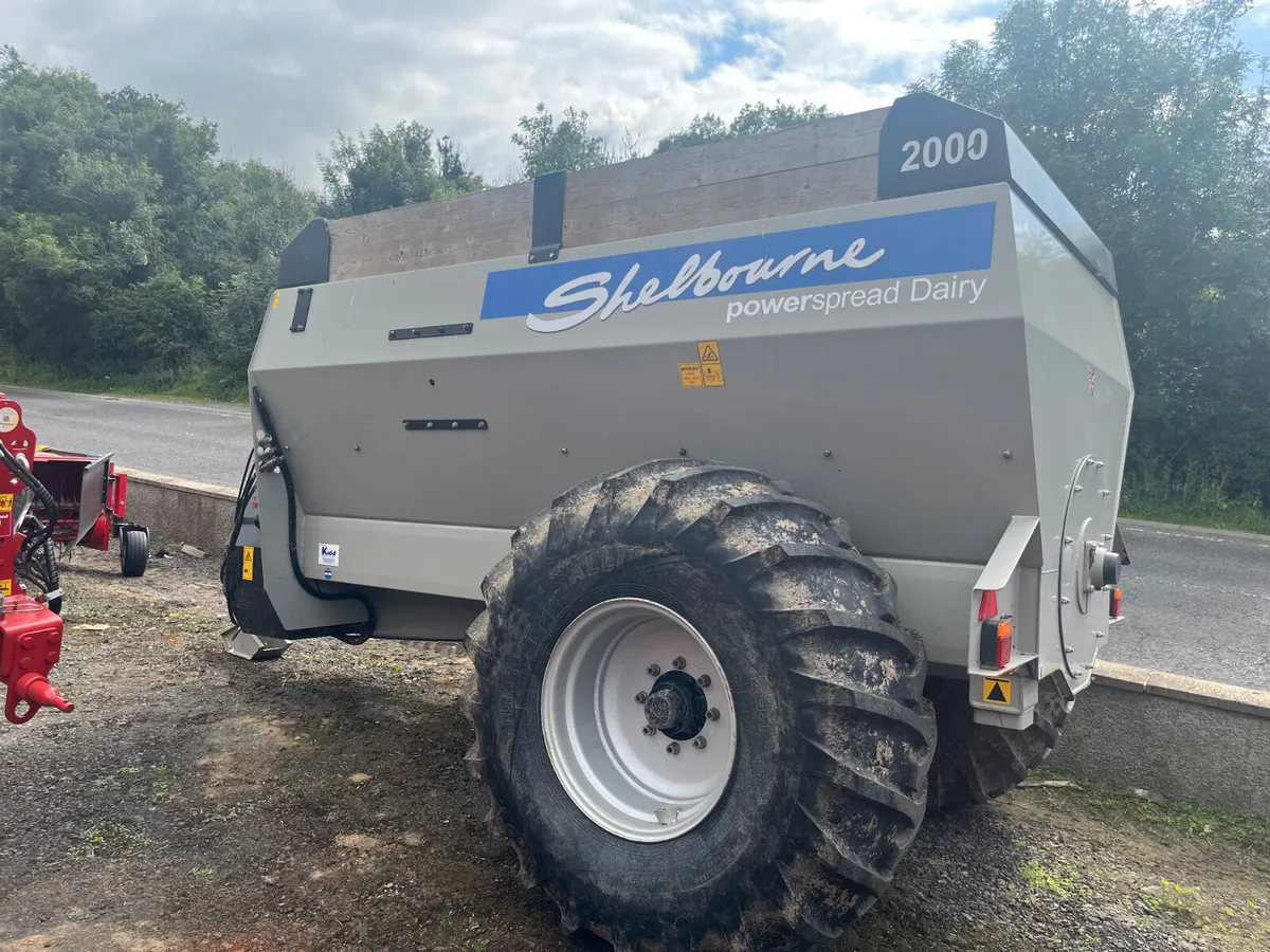 Used Shelbourne Reynolds 2000 Muckspreader - Image 1