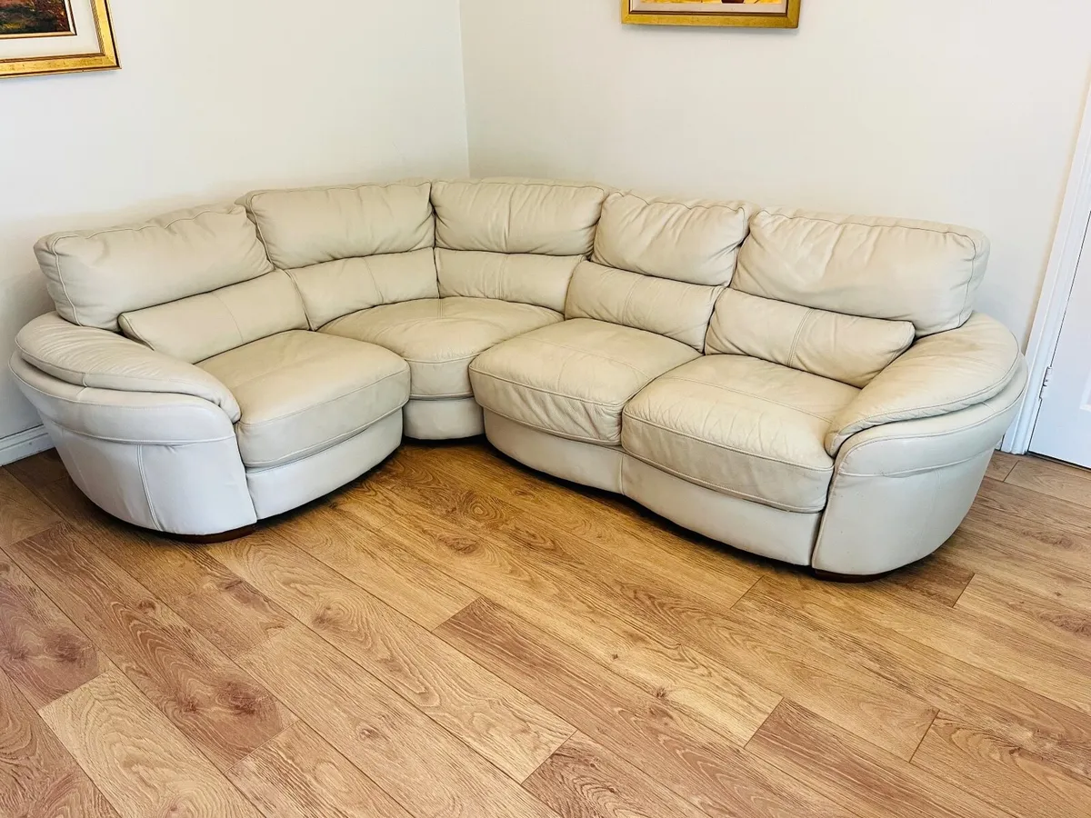Sofa corner unit and matching swivel chair - Image 1