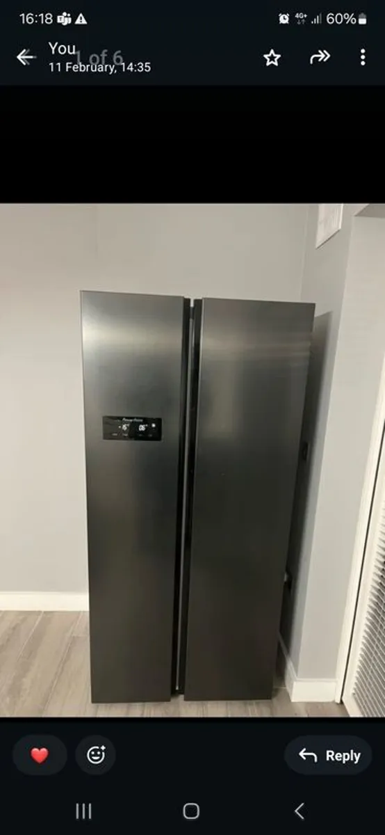 fridge and freezer
