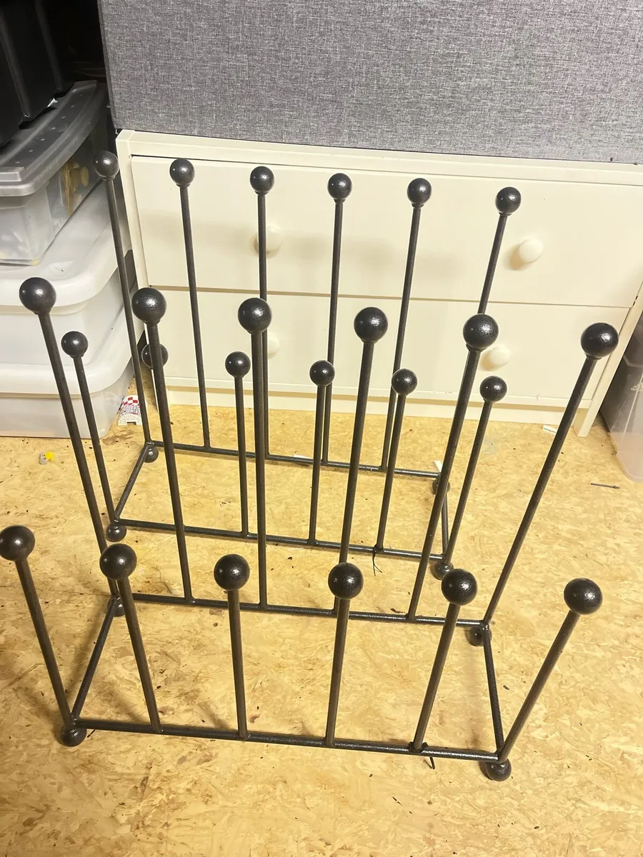 Cast iron shoe/boot racks - Image 2