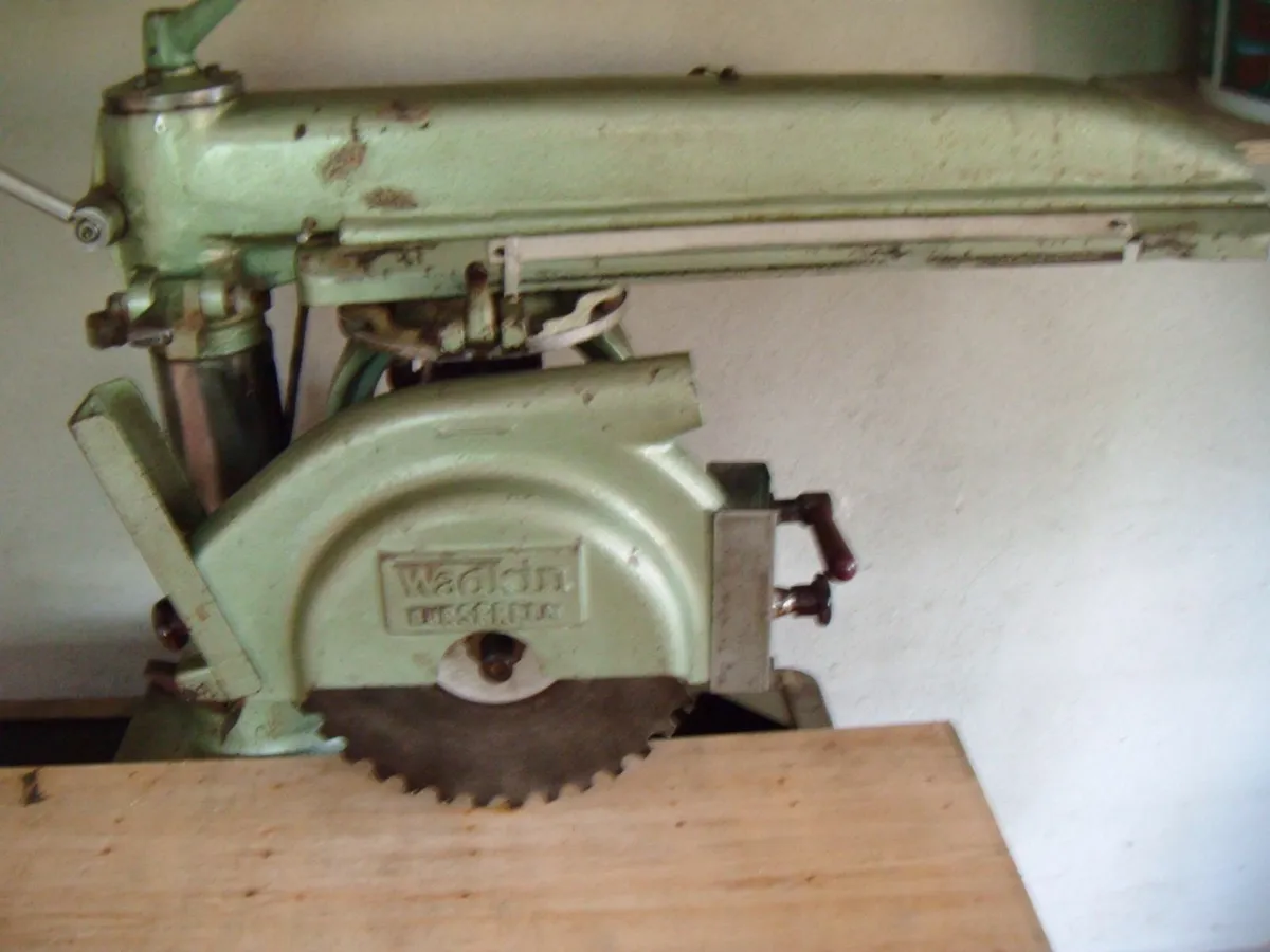 Wadkin Radial Arm Crosscut Saw - Image 2