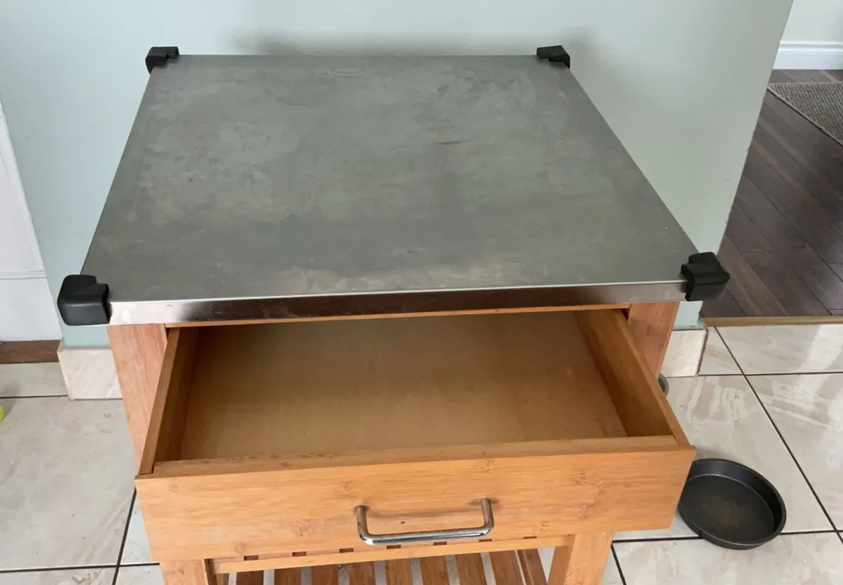 Butchers block/shelving unit - Image 2